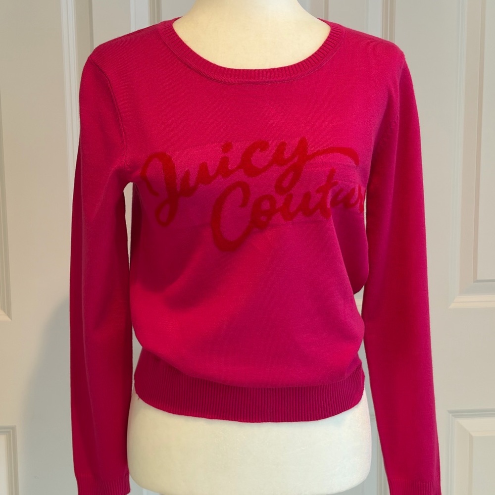 Juicy Couture Sweater Raspberry Size S